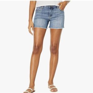 KUT from the Kloth Gidget Fray Shorts in Consolidated